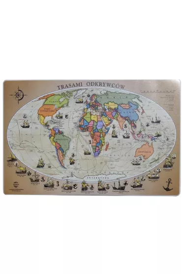 Zachem Podk�adka Mapa Trasami Odkrywc�w