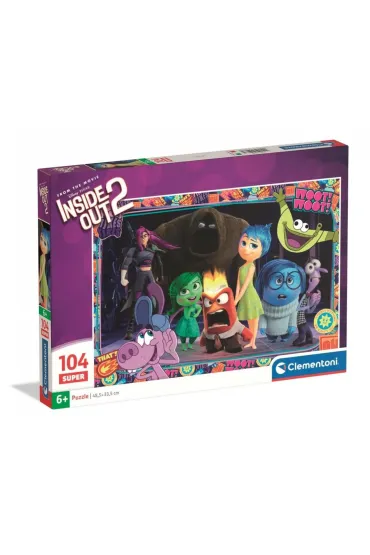 Puzzle 104 Inside Out 2 Clementoni