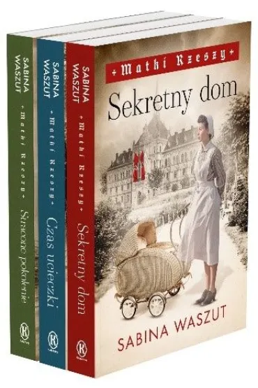 Pakiet Matki Rzeszy. Tomy 1-3: Sekretny dom, Czas ucieczki, Stracone pokolenie - Sabina Waszut