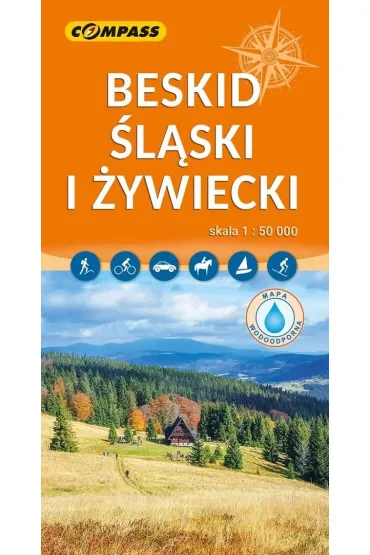 Beskid �l�ski i �ywiecki. Mapa turystyczna w skali 1: 50 000 (wersja wodoodporna)