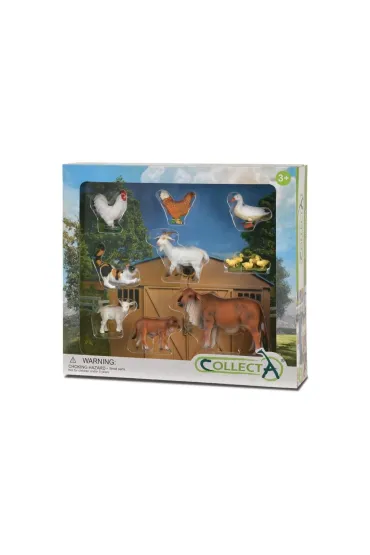 Collecta. Zestaw 9 zwierz�t z farmy