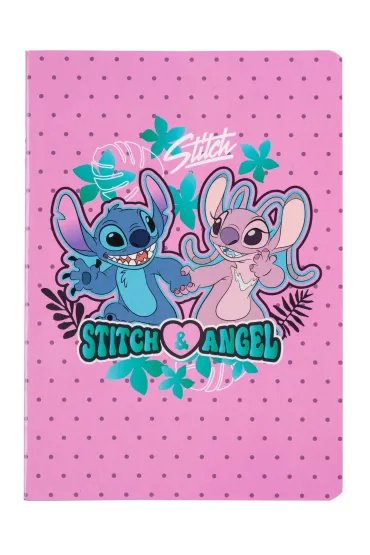 CoolPack Zeszyt A5 Disney Blue - Stitch trzy linie 32 kartki
