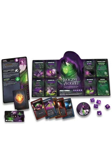 Dice Throne. Starcie 3. Piromantka vs Mroczny Z�odziej Lucky Duck Games Polska