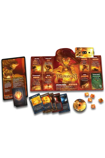 Dice Throne. Starcie 3. Piromantka vs Mroczny Z�odziej Lucky Duck Games Polska