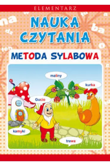 Elementarz. Nauka czytania. Metoda sylabowa - Beata Guzowska