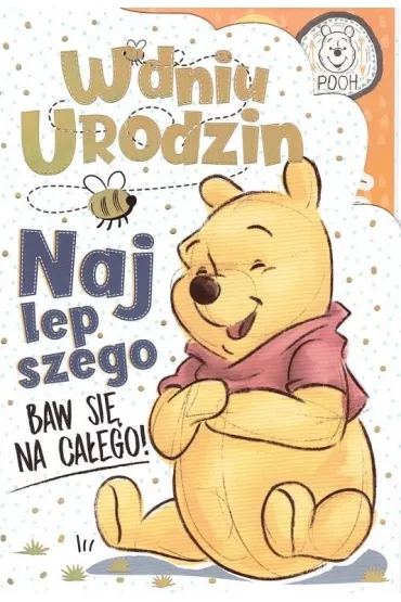 Kukartka Karnet A5 DSP-005 Urodziny Kubu� Puchatek (kolorowanka)