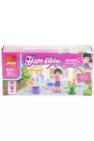 Klocki konstrukcyjne 36 el. Girl 463050