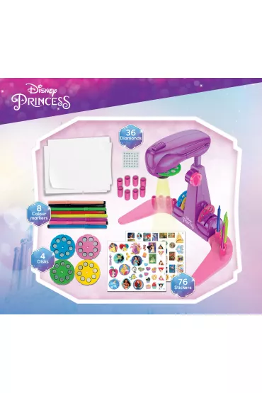 Szko�a rysowania z projektorem Disney Princess Lisciani