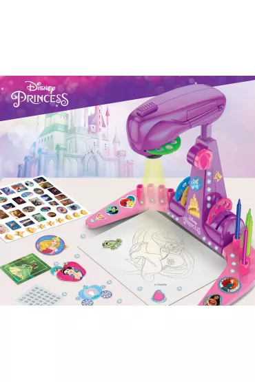 Szko�a rysowania z projektorem Disney Princess Lisciani