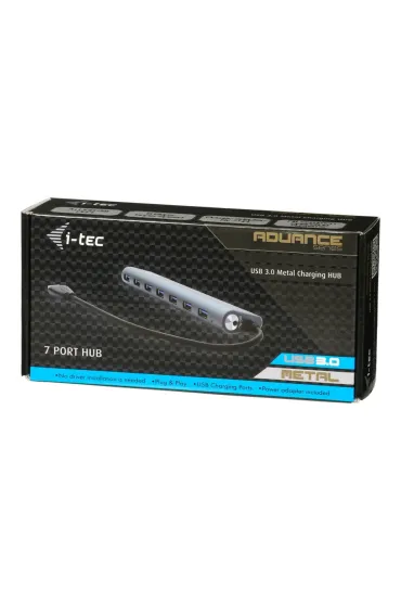 i-tec USB 3.0 Metal HUB Charging - 7 portw zasilanie/adowanie