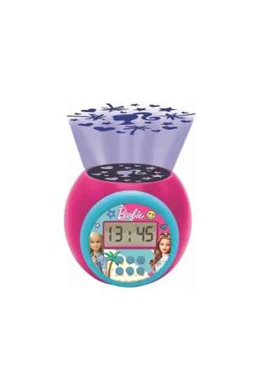 Budzik z projektorem Barbie Lexibook RL977BB
