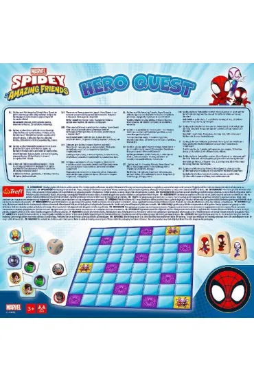 Gra planszowa Spidey Hero Quest