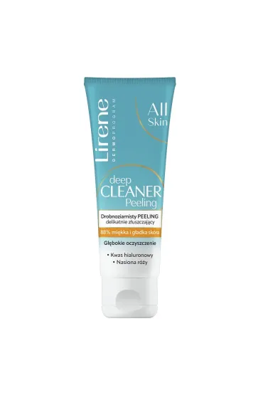 Lirene Deep Cleaner Peeling drobnoziarnisty peeling delikatnie z�uszczaj�cy 75 ml