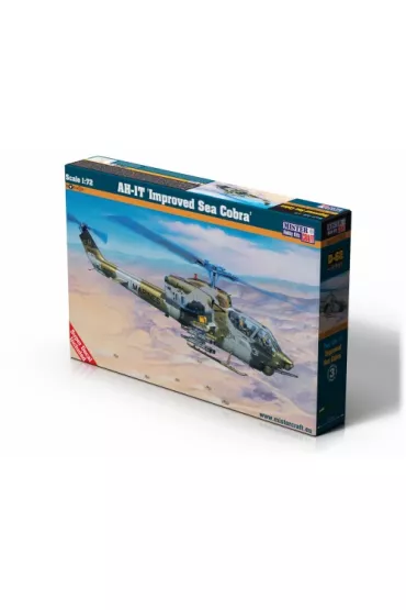 Model helikoptera do sklejania AH-1T Improved Sea Cobra 1:72 D-62 Mastercraft