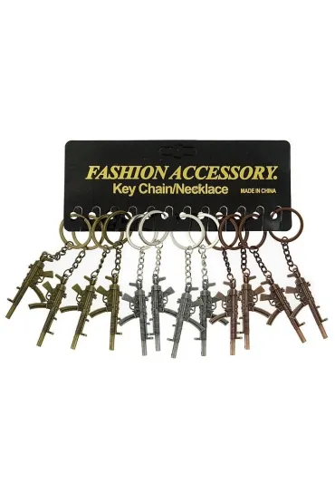 Adar Brelok karabin metalowy 7cm (12szt)