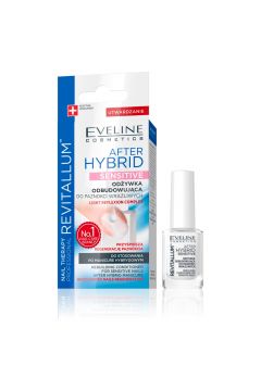 Eveline Cosmetics Nail Therapy Professional Revitallum After Hybrid Sensitive odywka odbudowujca do paznokci wraliwych 12 ml