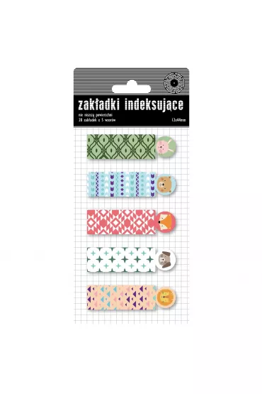 Ziemia Obiecana Zak�adki indeksuj�ce z nadrukiem 5x20 kartek