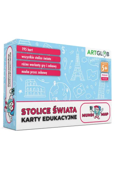 Karty Edukacyjne Stolice �wiata MundiMap