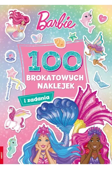 Mattel Barbie Dreamtopia. 100 brokatowych naklejek