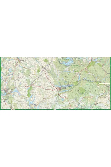 Suwalszczyzna mapa turystyczna 1:85 000 laminat 2024