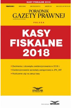 eBook Kasy fiskalne 2018 (Podatki 6/2018) pdf