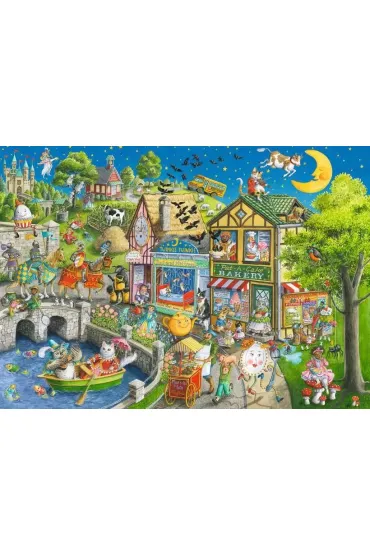 Puzzle 1000 el. 2D Mother Gooseville Ravensburger