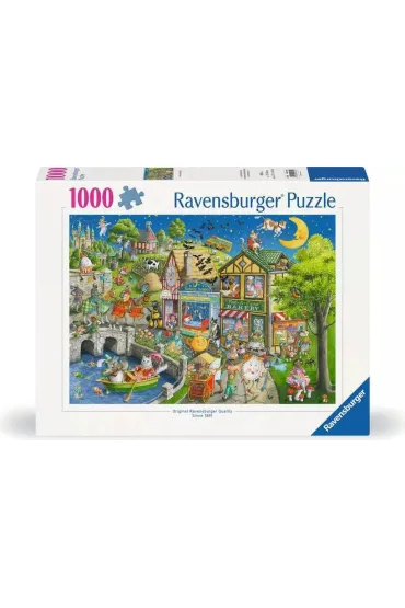Puzzle 1000 el. 2D Mother Gooseville Ravensburger
