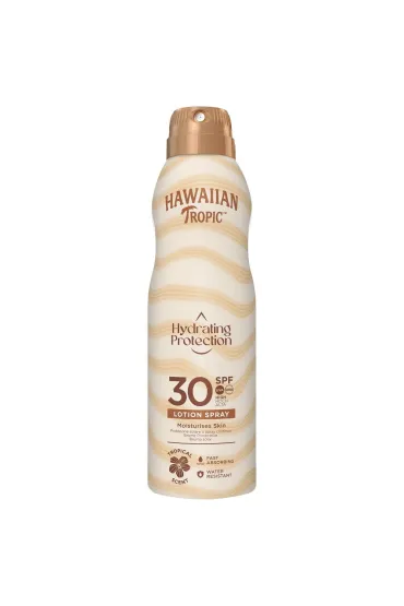 Hawaiian Tropic Hydrating Protection balsam do opalania w sprayu SPF30 177 ml
