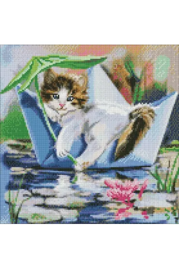 Doamentowa mozaika - Relaks w lecie 40x40cm Ideyka