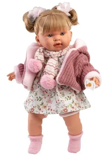 Lalka p�acz�ca Alexandra 42cm Llorens