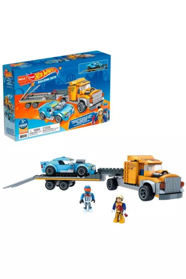MEGA Hot Wheels Twinduction Transporter + Pojazd Zestaw klock�w GYG66
