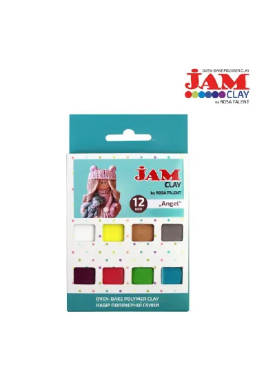 Modelina polimerowa  Angel 12x20 g Rosa