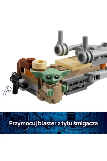 LEGO Star Wars �migacz Mandalorianina i Grogu 75436