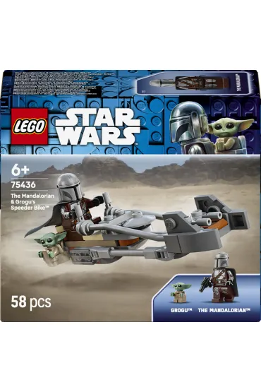 LEGO Star Wars �migacz Mandalorianina i Grogu 75436