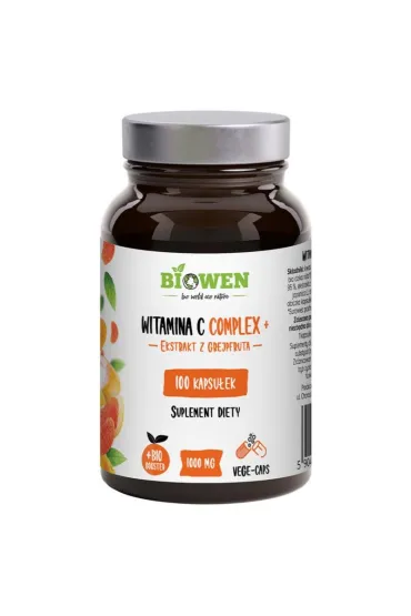 Biowen Witamina C Complex w kapsu�kach - suplement diety 100 kaps.