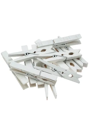 Brewis Klamerki bia�e 7.5 cm
