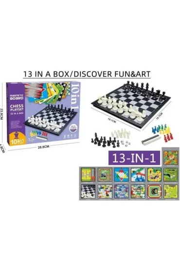 Zestaw gier 13w1 Merkpol