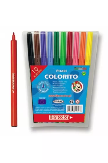 Fibracolor Pisaki w etui 10 szt.