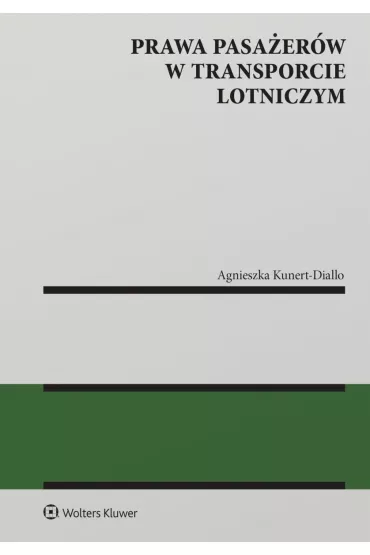eBook Prawa pasa�er�w w transporcie lotniczym pdf epub - Agnieszka Kunert-Diallo