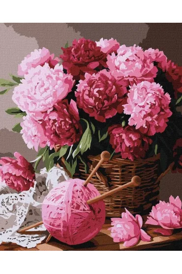 Ideyka Malowanie po numerach - Tajemnice p�atk�w 40x50cm