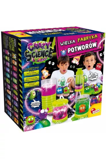 Crazy Science. Wielka Fabryka Potwor�w Lisciani