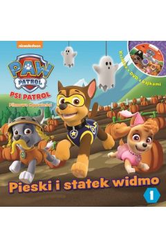 Pieski i statek widmo Psi Patrol Tom 1 + dvd