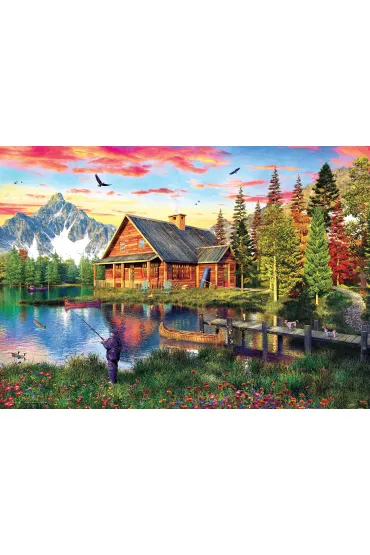 Puzzle 1000 el. Domek rybacki Eurographics
