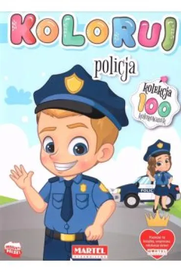 Policja. Koloruj