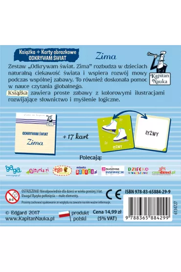 Kapitan Nauka. Odkrywam �wiat. Zima - Magdalena Popovics, Maria  G�adysz