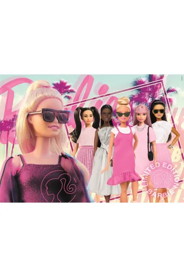 Puzzle 104 el. SuperColor. Barbie Clementoni