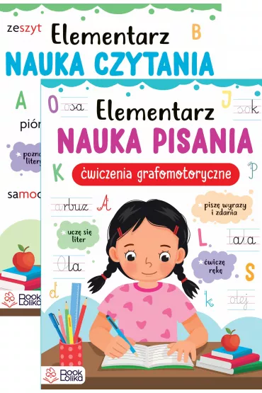 Pakiet Elementarz: Nauka czytania metod� sylabow�, Nauka pisania. �wiczenia grafomotoryczne