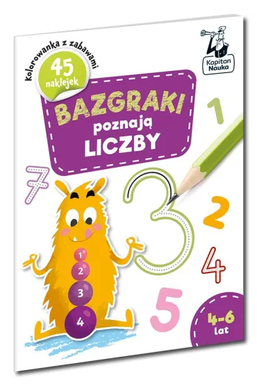 Pakiet dla przedszkolaka. Bazgraki poznaj� liczby, Bazgraki i gimnastyka j�zyka. �wiczenia logopedyczne, O��wki do nauki pisania Bambino - Pakiety na nagrody