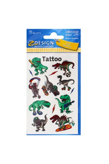 Tatua�e dla dzieci Dinozaury Avery Zweckform
