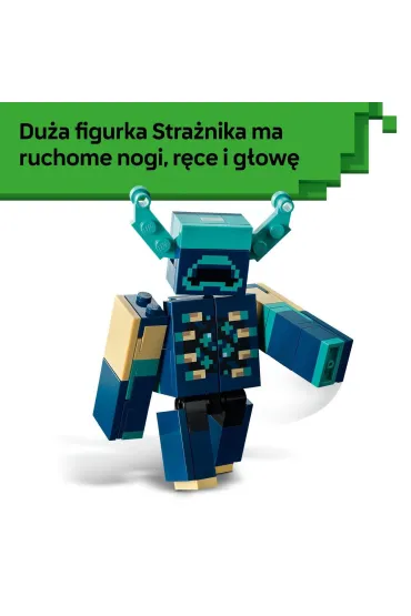 LEGO Minecraft Spotkanie ze stra�nikiem 21274
